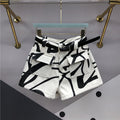 High-Waisted Slim Irregular Shorts for Women