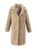 Faux Fur Coat - Winter Lamb Wool Urban Chic Outerwear