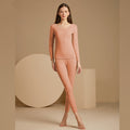 Winter Women's Thermal Underwear Set - Seamless & Soft