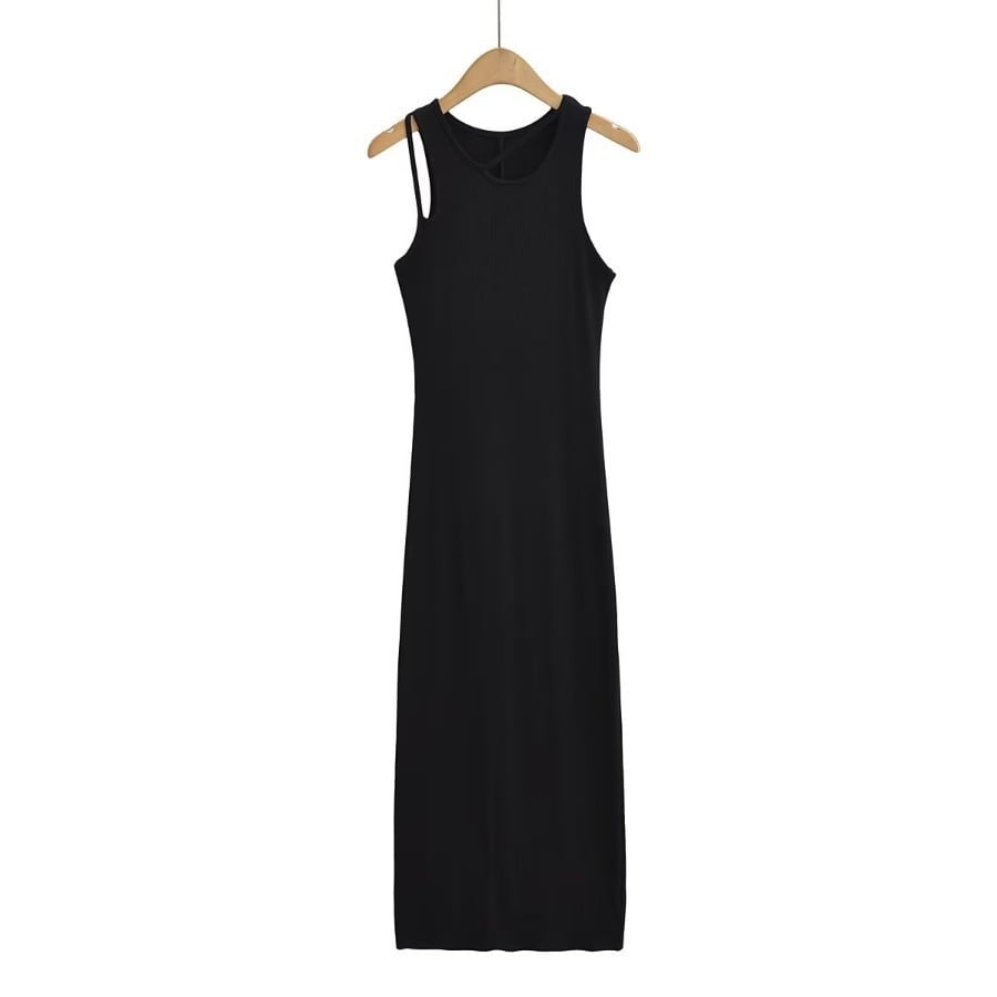 Women's Long Skinny Hip Skirt Dress