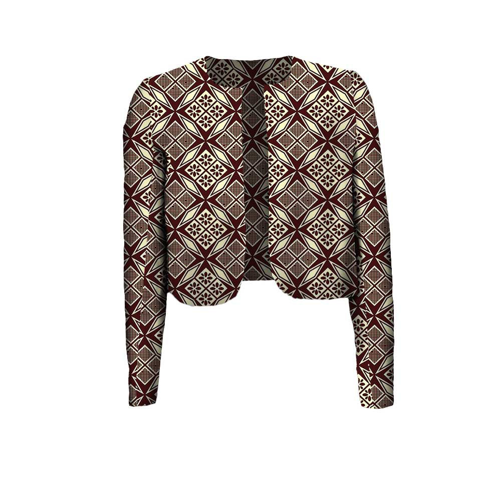 African Fashion Women's Wax Print Cotton Top