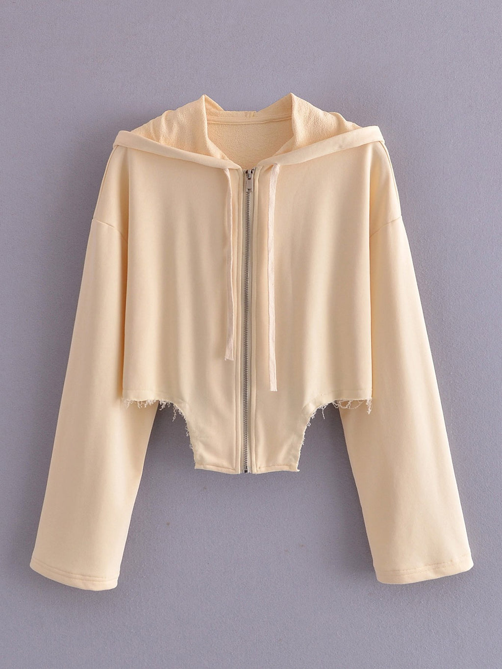 Asymmetrical Hem Sweatshirt for Women