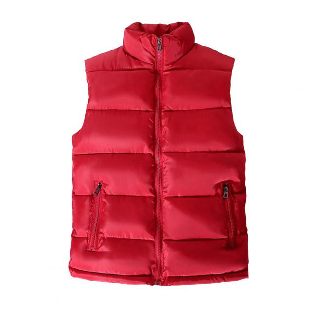 Men's Polyester Fiber Waistcoat for Casual Scenes