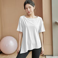 Women's Loose Fit Short Sleeve Sports T-shirt