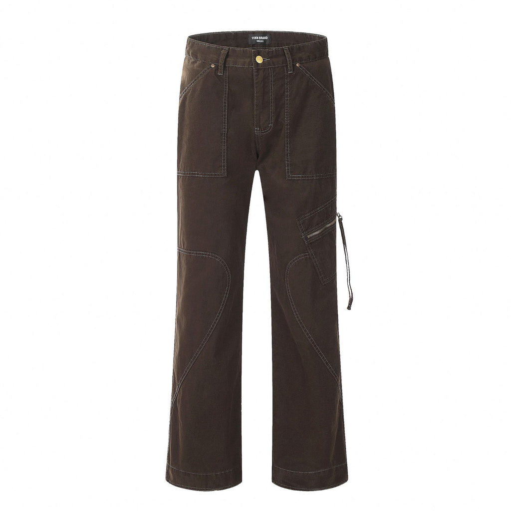High Street Loose Fit Casual Wide-Leg Pants