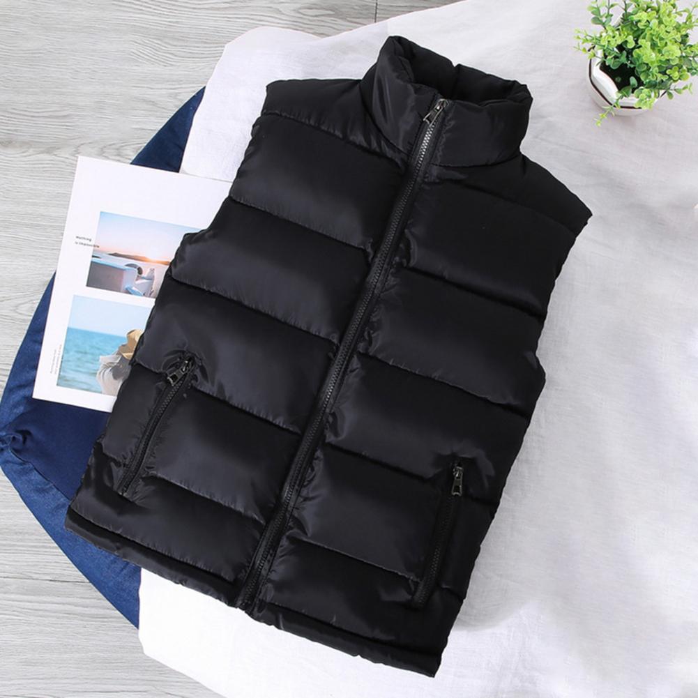 Men's Polyester Fiber Waistcoat for Casual Scenes