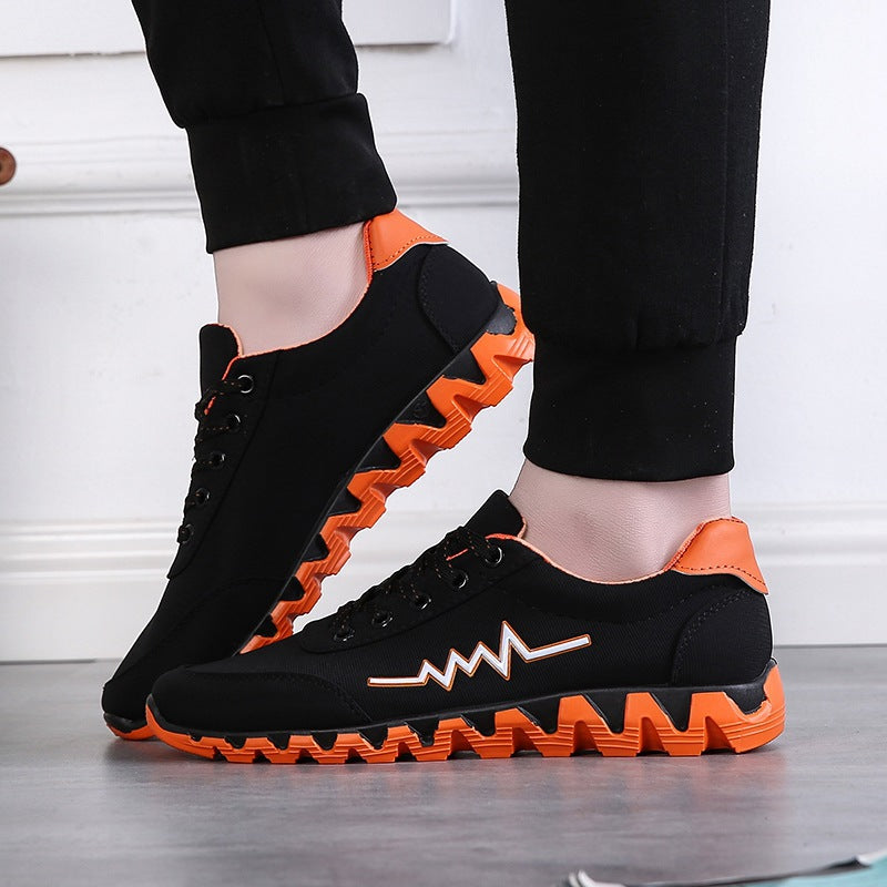 Men's Spring Casual Sneakers - Korean Style Low Top