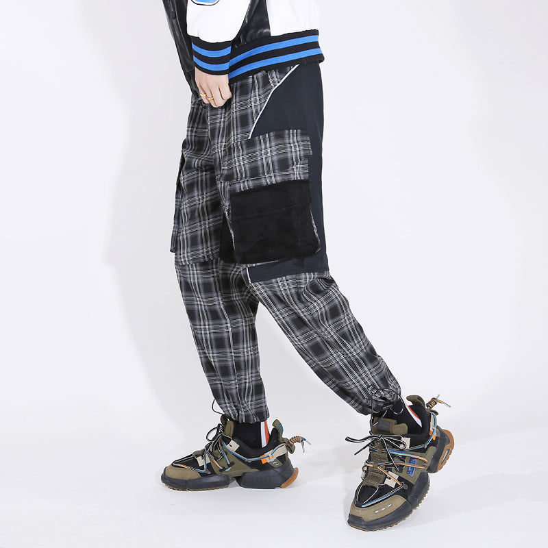 Spring Korean Loose Harem Casual Retro Trousers