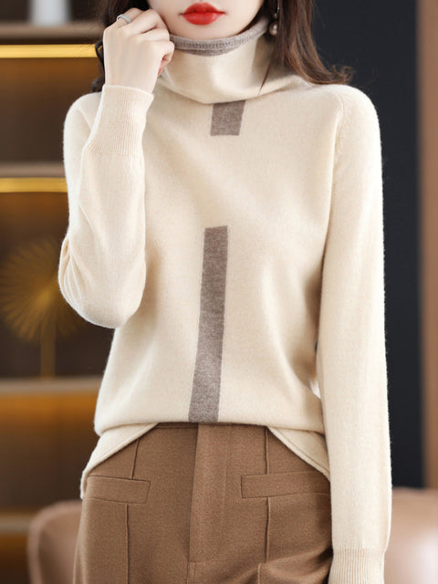100% Merino Wool Women's Fashion Sweater