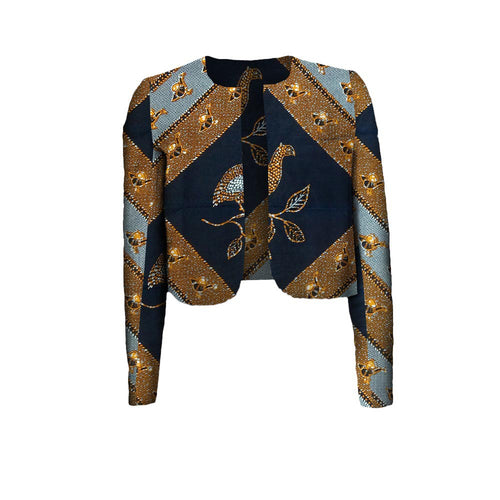 African Fashion Women's Wax Print Cotton Top