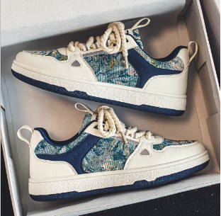 Van Gogh Sneakers for Men - Stylish Low-Top Casual Shoes