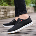 Korean Style Low Top Canvas Sneakers for Men