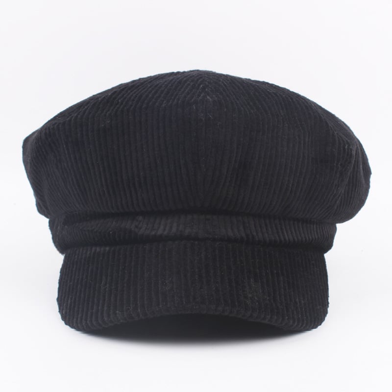 Artistic Retro Cotton Octagonal Cap for Men and Women