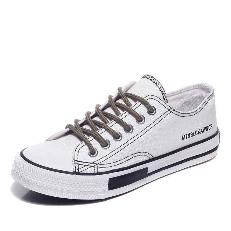 Korean Low-Top Canvas Sneakers