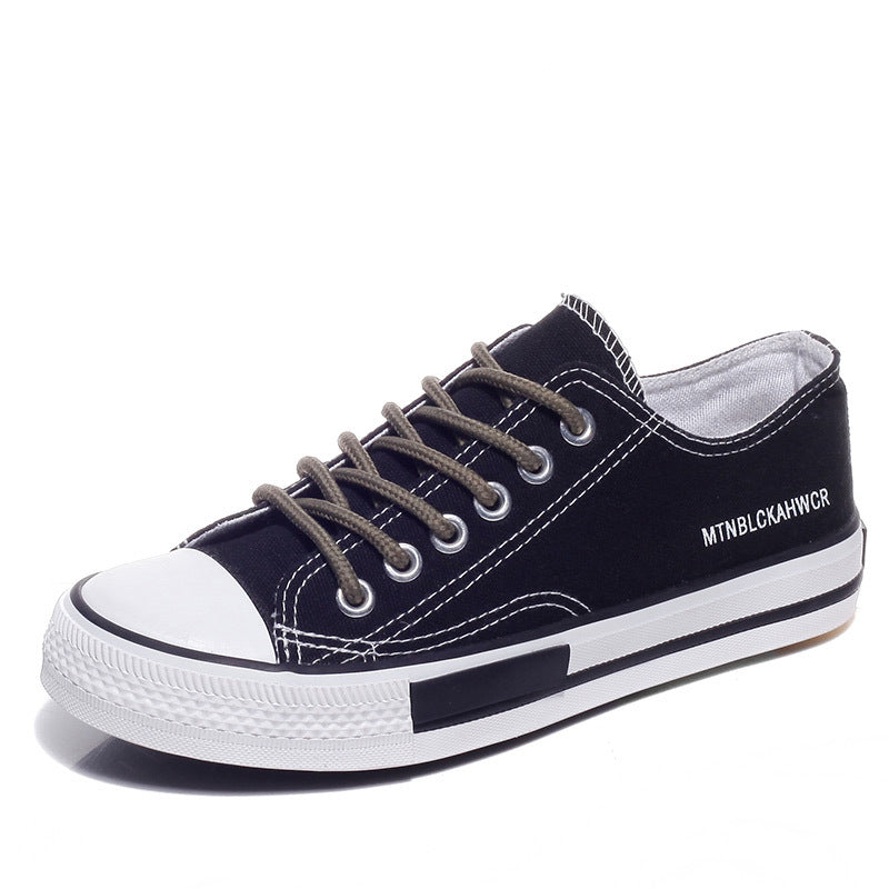 Korean Low-Top Canvas Sneakers