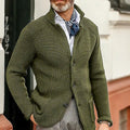 Men's Fashionable Knitted Sweater Coat